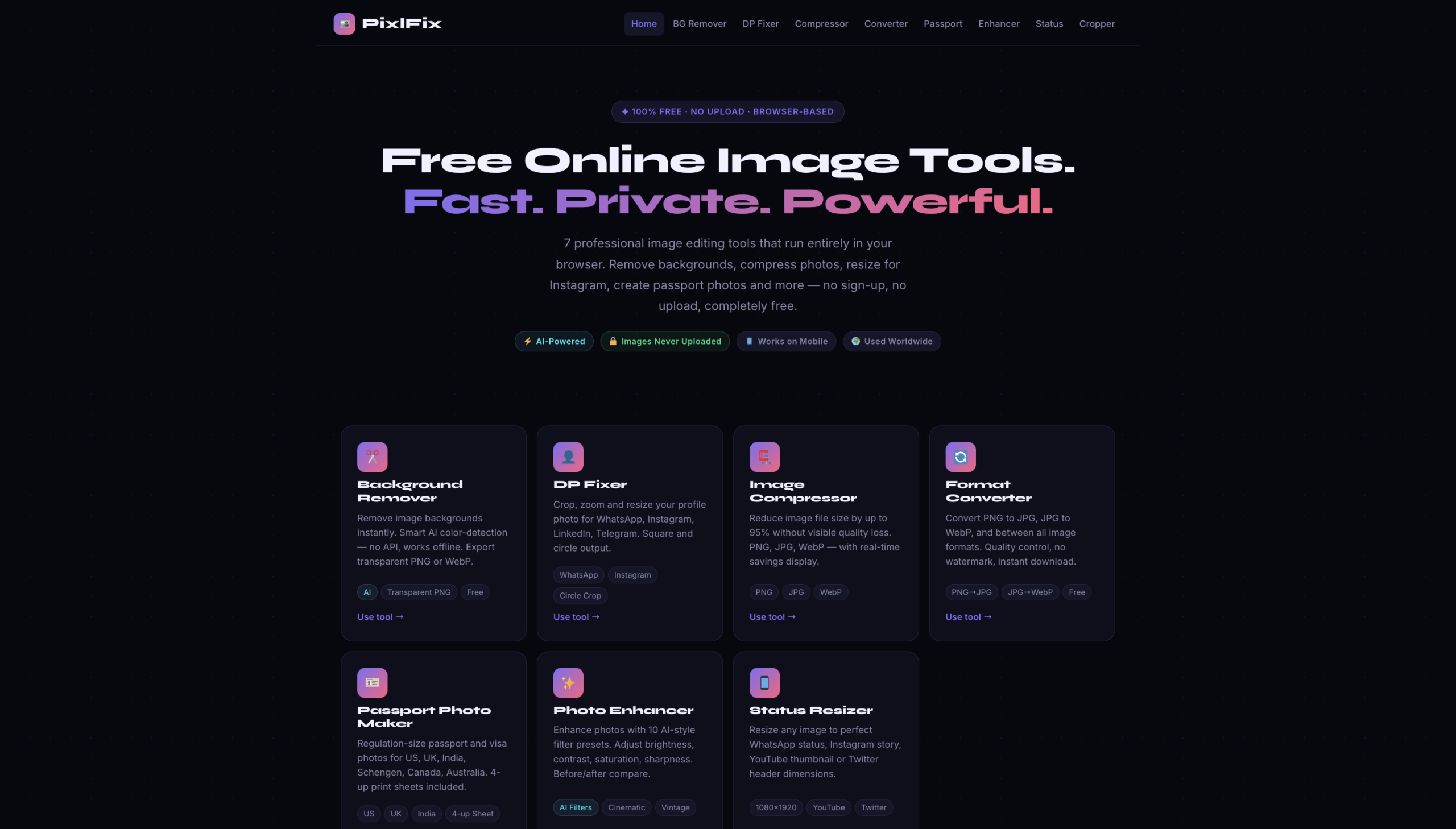 Pixlfix Online